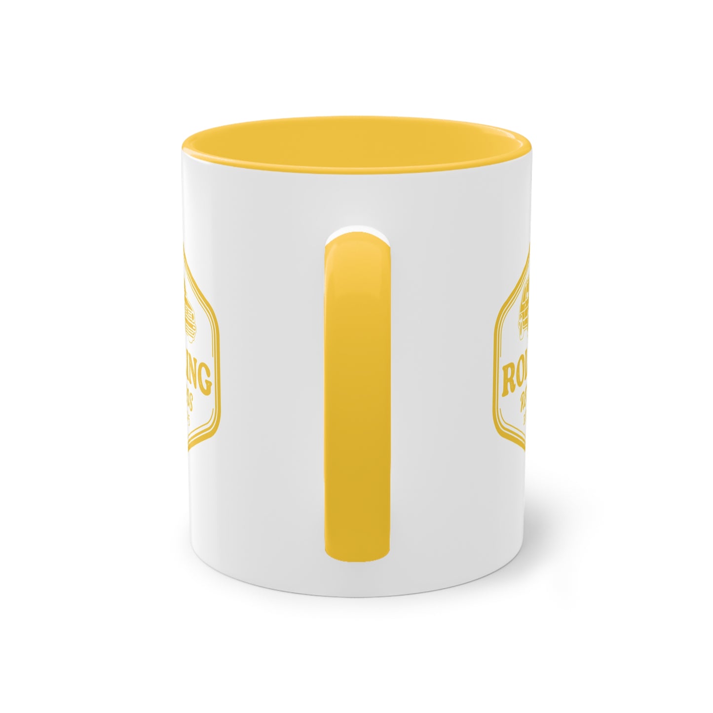 Rolling Retros Coloured Coffee Mugs