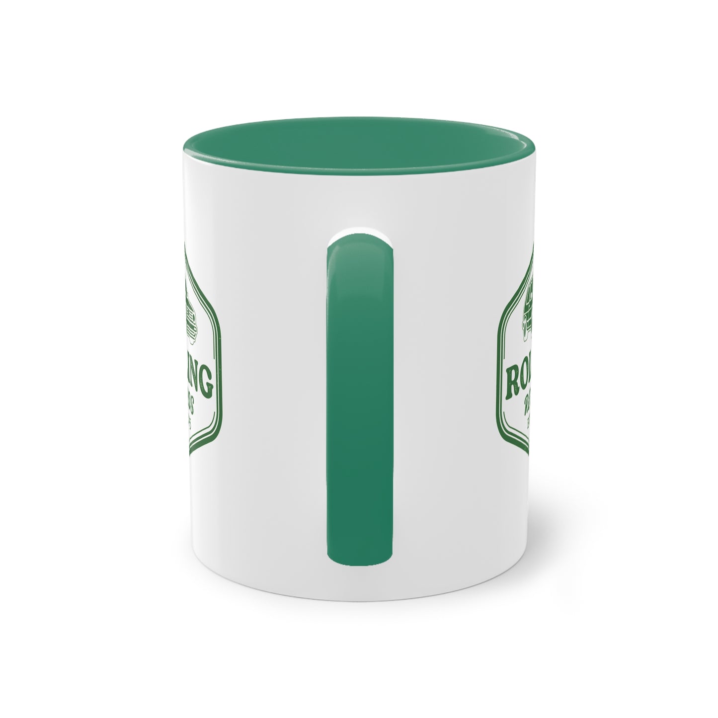 Rolling Retros Coloured Coffee Mugs