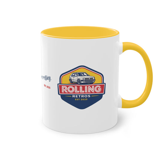 Keeping Retro Cars Rolling Coffee Mug