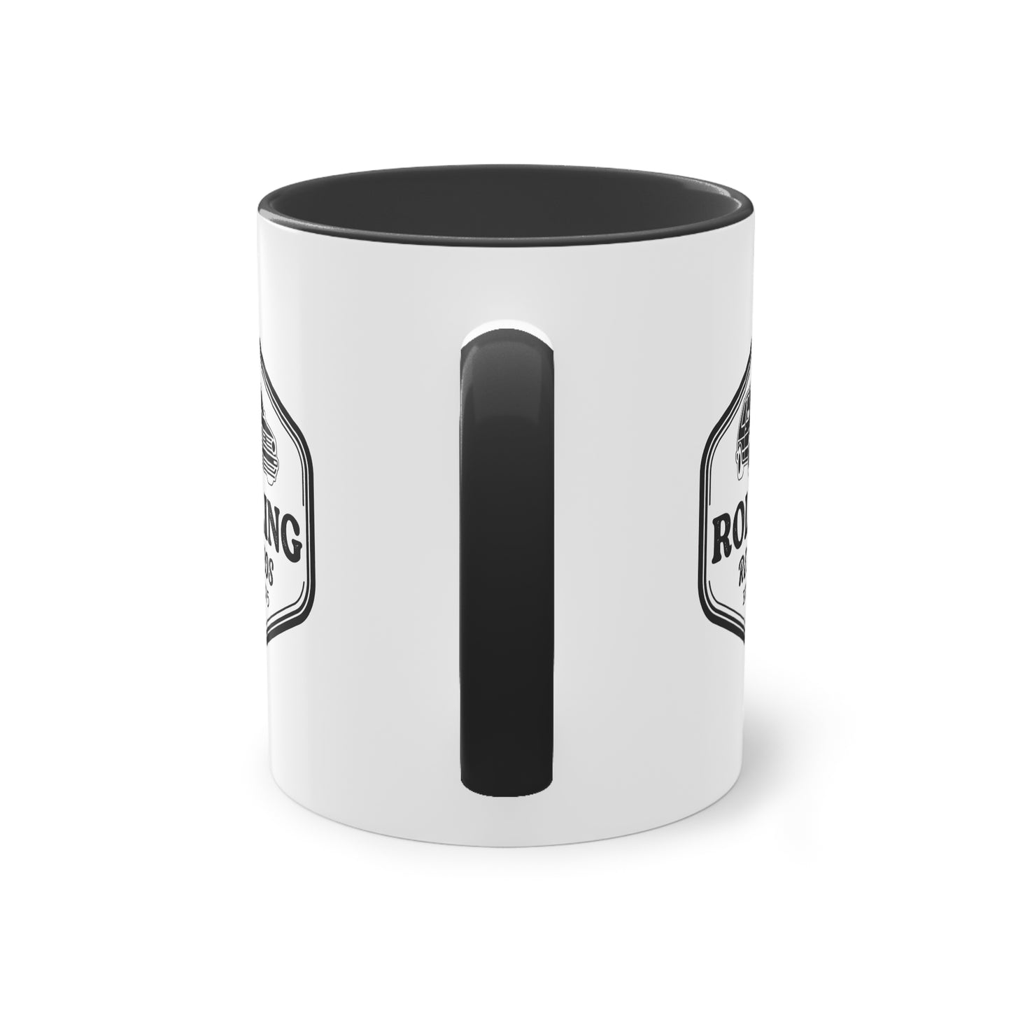 Rolling Retros Coloured Coffee Mugs