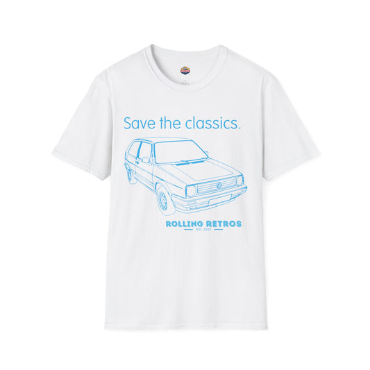 VW Save the classics White T-Shirt